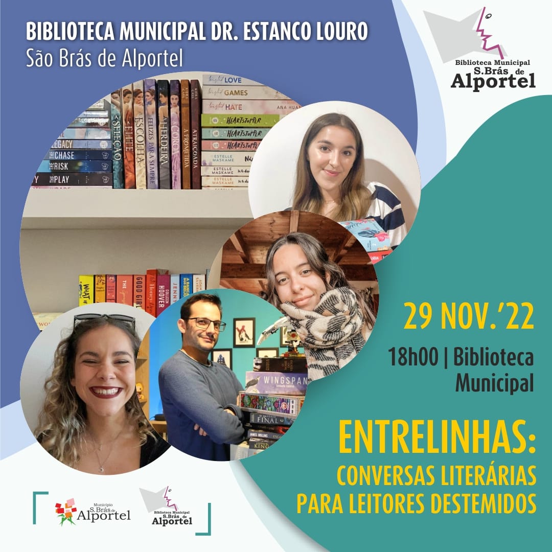 Encontro com bookstagramers cartaz