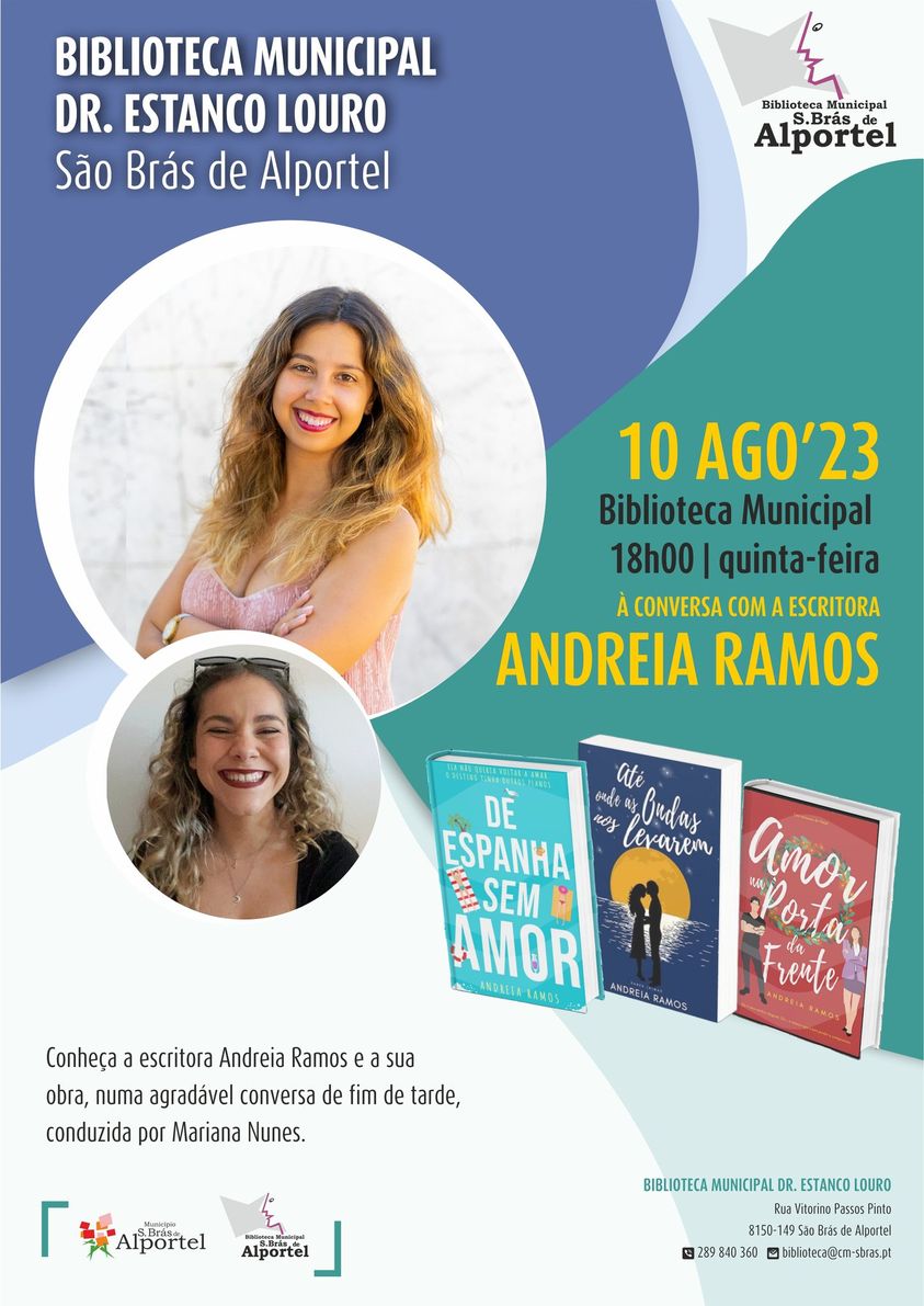 Encontro com Andreia Ramos cartaz