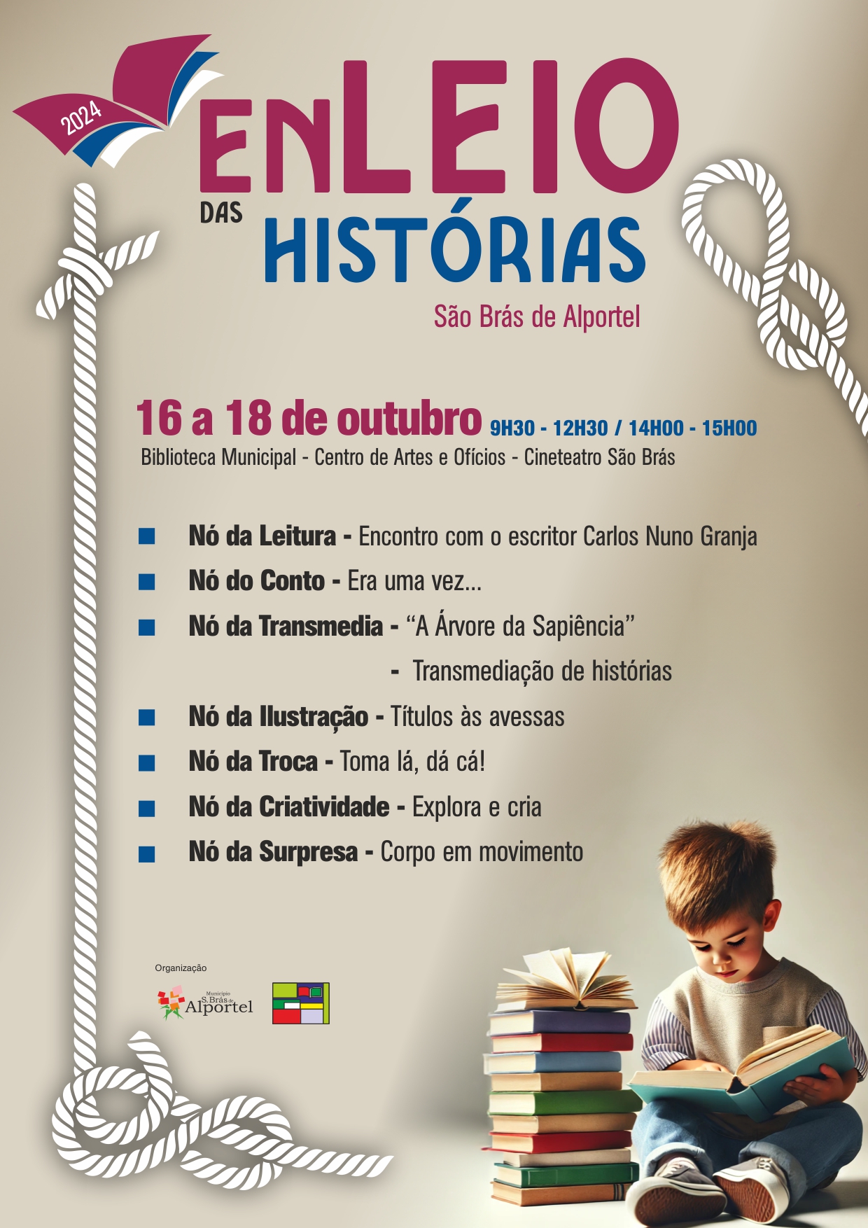 EnLEIO das Histórias cartaz